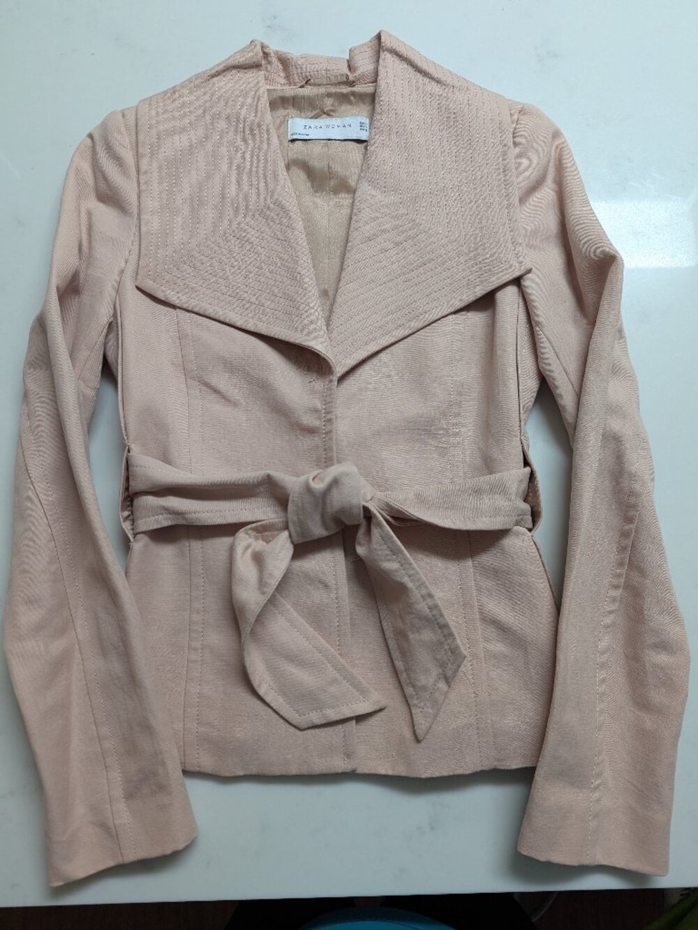 Zara Linen Blazer